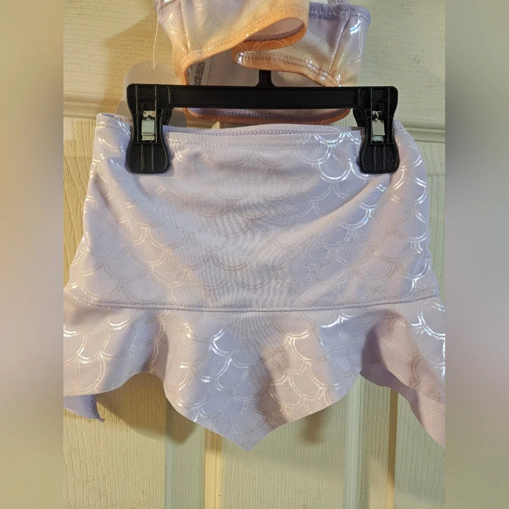 WONDER NATION BABY 3 PIECE MERMAID SWIMSUIT: NEW WITH TAGS: SIZE 12 MTH